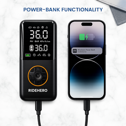 RideHero Portable Tire Inflator