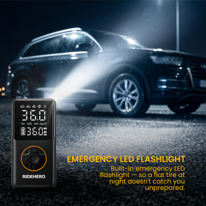 RideHero Portable Tire Inflator
