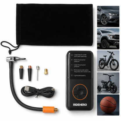 RideHero Portable Tire Inflator